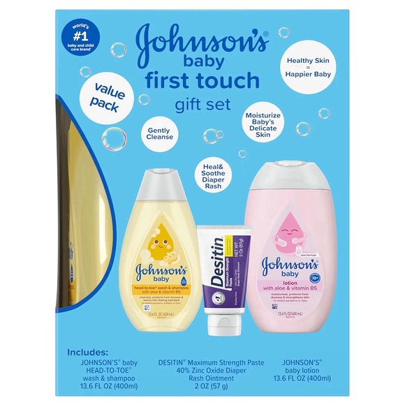 Johnson & Johnson Other - Johnson’s Baby First Touch Gift Set